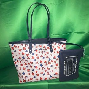 Coach floral bag